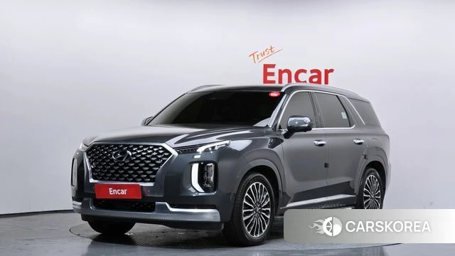 Hyundai Palisade 2021 Серый из Кореи