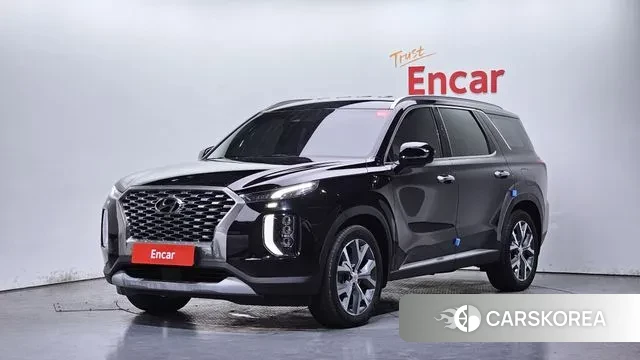 Hyundai Palisade 2022 Черный из Кореи