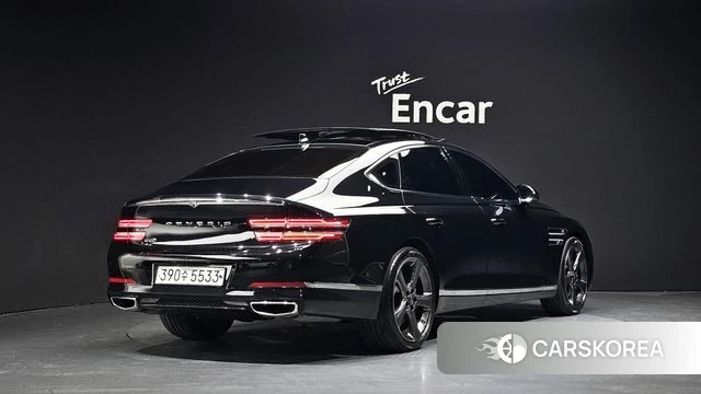 Genesis G80 (RG3) 2020 Черный из Кореи