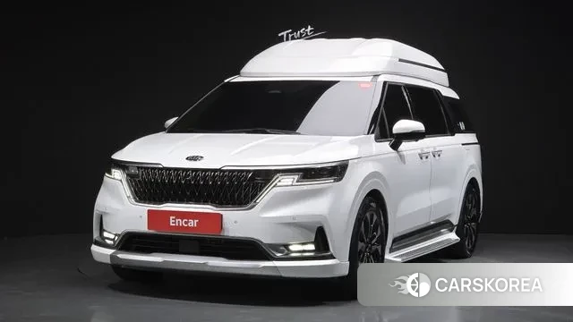 Kia Carnival 4th generation 2021 Белый из Кореи
