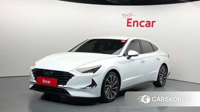 Hyundai Sonata (DN8) 2019 Белый из Кореи