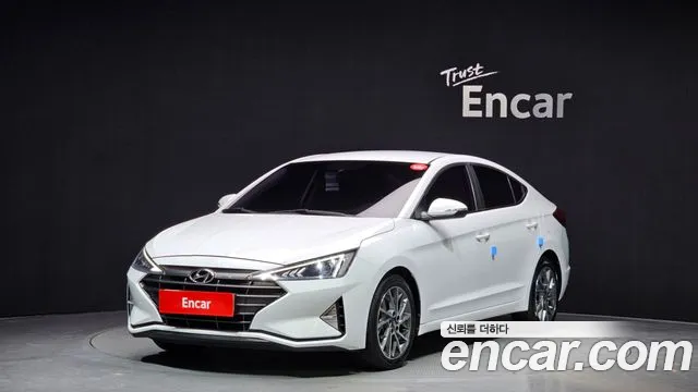 Hyundai The New Avante AD 2019 Белый из Кореи