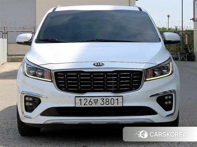Kia The New Carnival 2018 Белый из Кореи