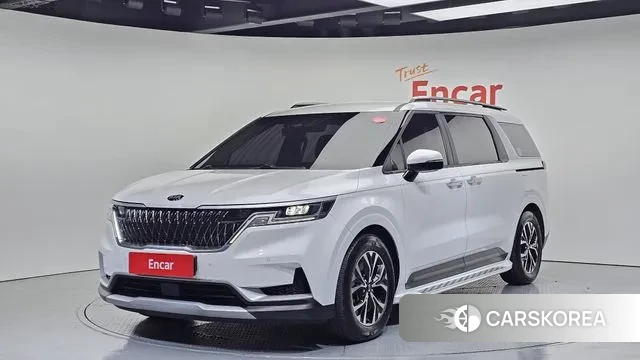Kia Carnival 4th generation 2021 Белый из Кореи