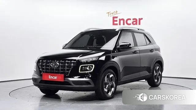 Hyundai Venue 2020 Черный из Кореи