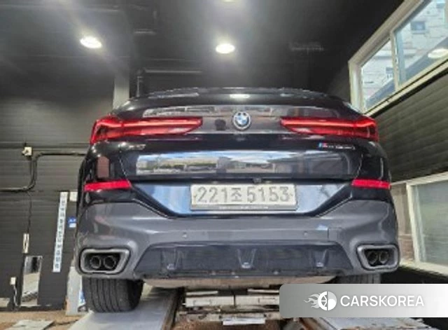 BMW X6 (G06) 2020 Черный из Кореи