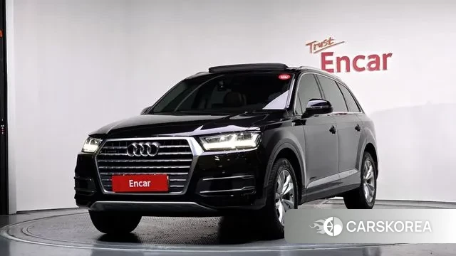 Audi Q7 (4M) 2019 Черный из Кореи