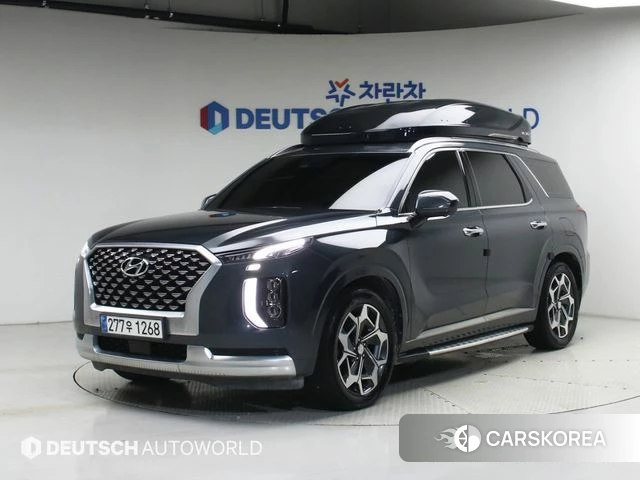 Hyundai Palisade 2021 Серый из Кореи