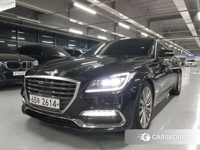 Genesis G80 2018 Черный из Кореи