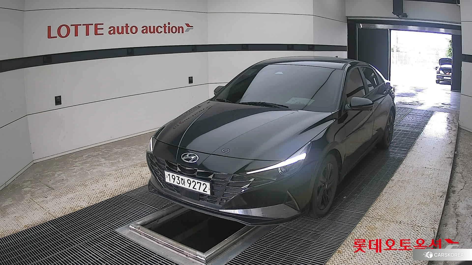 Hyundai Avante 2023 Phantom Black Pearl из Кореи