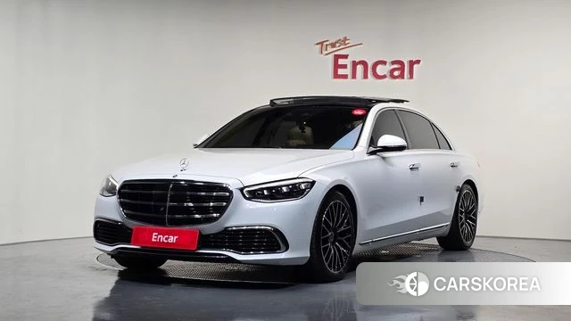 Mercedes-Benz S-Class W223 2024 Белый из Кореи