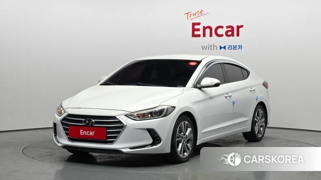 Hyundai Avante AD 2018 Белый из Кореи