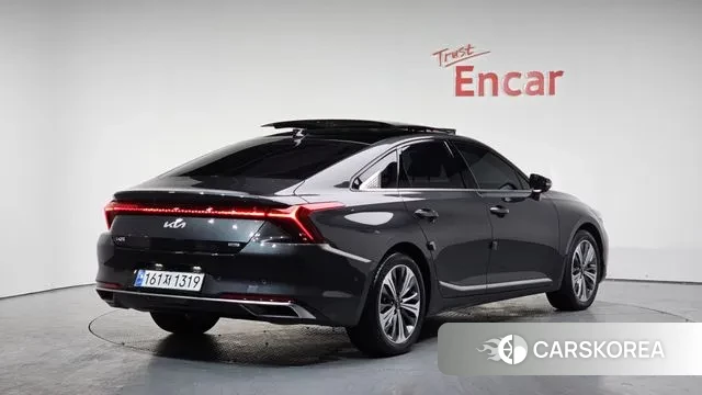 Kia K8 Hybrid 2024 Черный из Кореи