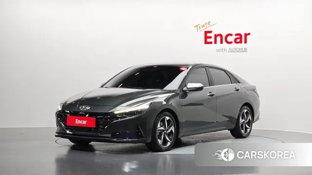 Hyundai Avante (CN7) 2021 Серый из Кореи