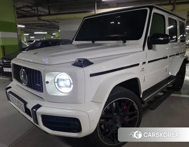 Mercedes-Benz G-Class W463b 2021 Белый из Кореи