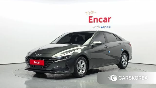 Hyundai Avante (CN7) 2020 Серый из Кореи