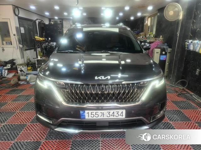 Kia The New Carnival 4th Generation 2023 Серый из Кореи