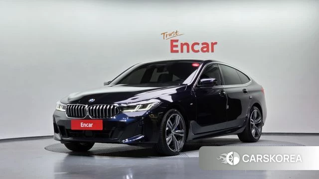 BMW 6 Series GT (G32) 2023 Черный из Кореи