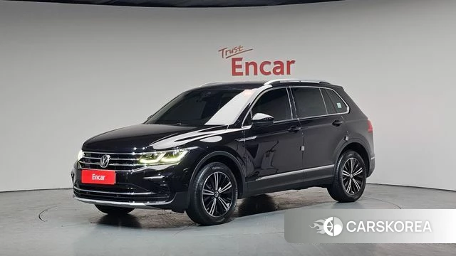 Volkswagen Tiguan second Generation 2022 Черный из Кореи