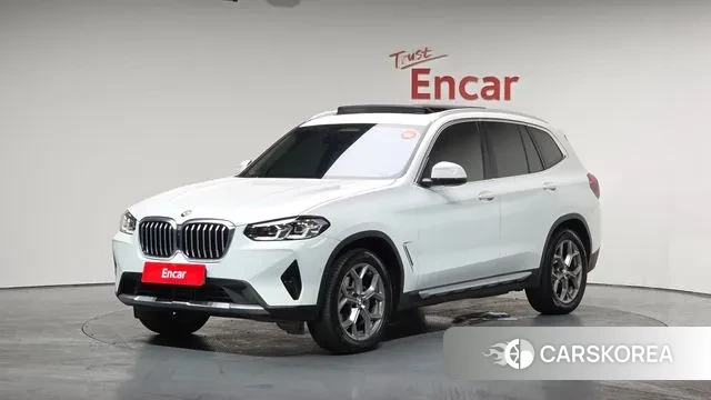 BMW X3 (G01) 2022 Белый из Кореи