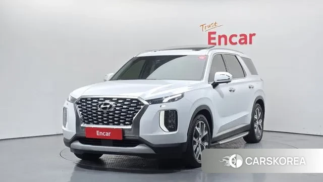 Hyundai Palisade 2021 Белый из Кореи