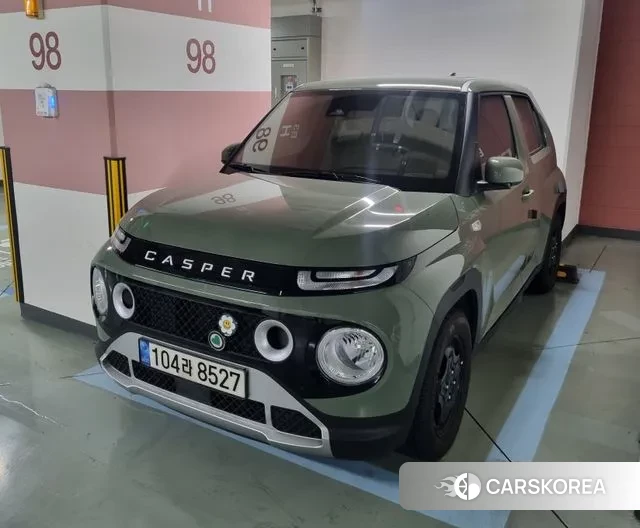 Hyundai Casper 2022 Зеленый из Кореи