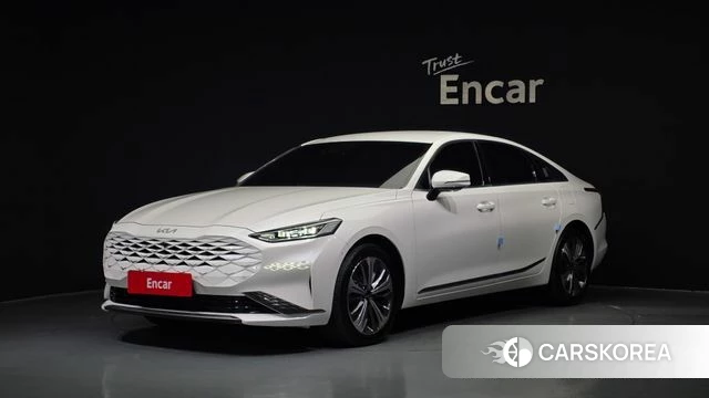 Kia K8 Hybrid 2022 Белый из Кореи