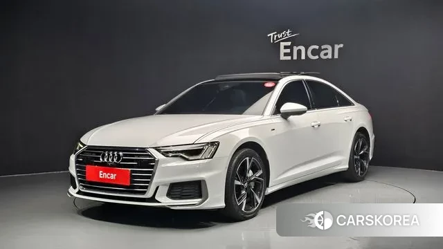 Audi A6 (C8) 2021 Белый из Кореи