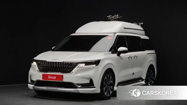Kia Carnival 4th generation 2021 Белый из Кореи