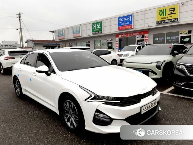 Kia K5 3rd generation 2021 Белый из Кореи