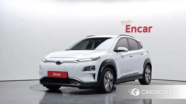 Hyundai Kona Electric 2020 Белый из Кореи