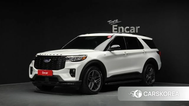 Ford Explorer 6th Generation 2025 Белый из Кореи