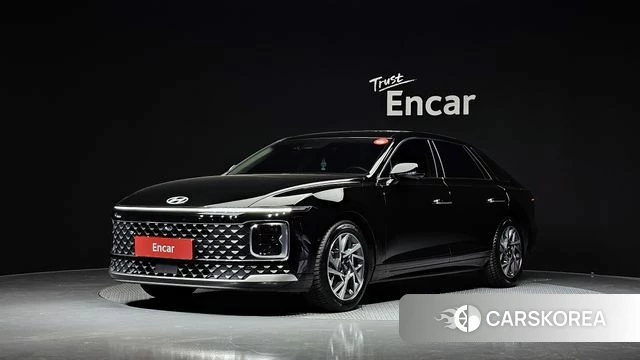 Hyundai Grandeur (GN7) 2024 Черный из Кореи