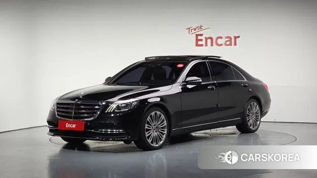 Mercedes-Benz S-Class W222 2018 Черный из Кореи