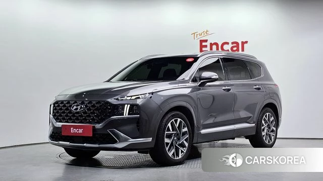 Hyundai The New Santa Fe 2020 Серый из Кореи