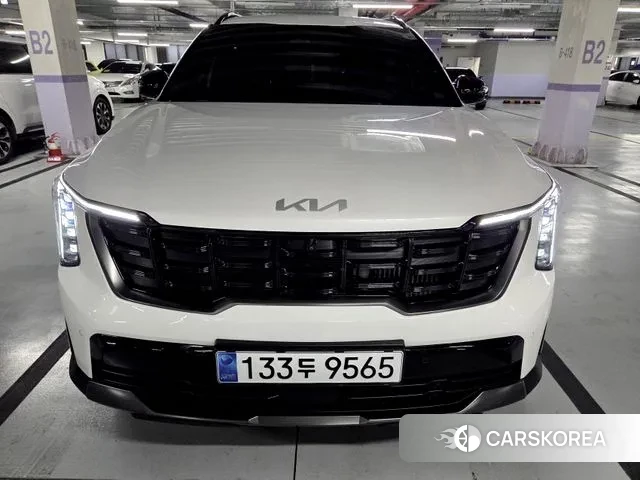 Kia The New Sorento 4th Generation 2023 Белый из Кореи