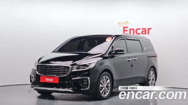 Kia The New Carnival 2019 Черный из Кореи