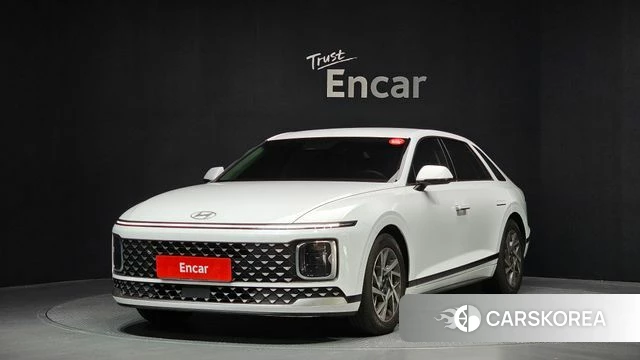 Hyundai Grandeur (GN7) 2024 Белый из Кореи