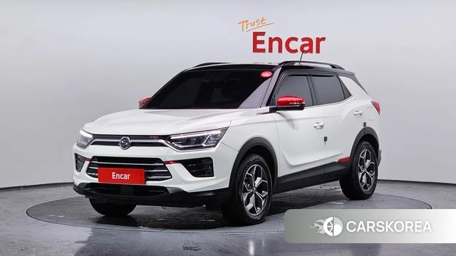 Ssangyong Beautiful Korando 2022 Белый из Кореи