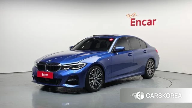 BMW 3 Series (G20) 2021 Синий из Кореи