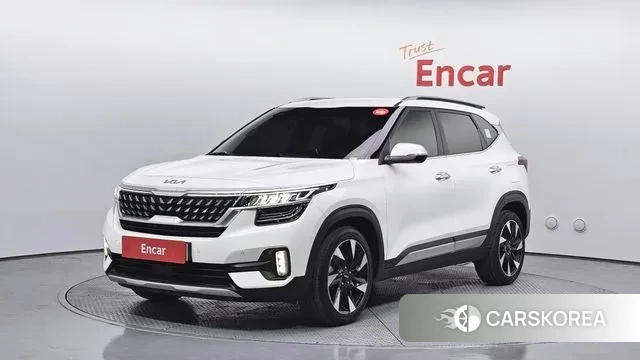 Kia Seltos 2021 Белый из Кореи