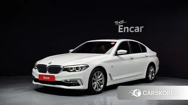 BMW 5 Series (G30) 2018 Белый из Кореи