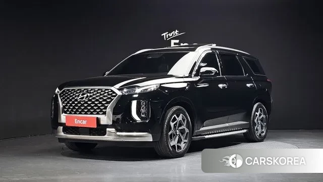 Hyundai Palisade 2021 Черный из Кореи