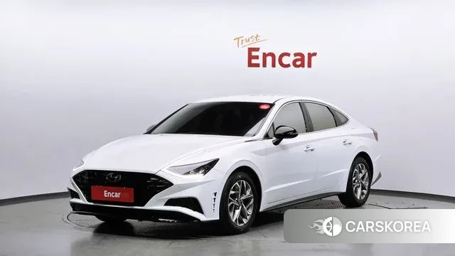 Hyundai Sonata (DN8) 2021 Белый из Кореи