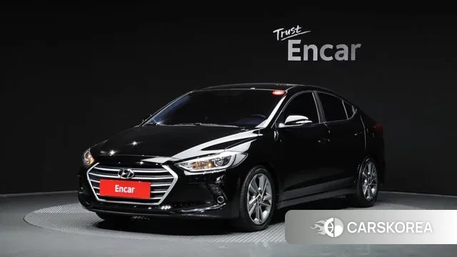 Hyundai Avante AD 2018 Черный из Кореи
