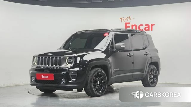 Jeep Renegade 2021 Черный из Кореи
