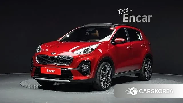 Kia Sportage The Bold 2019 Красный из Кореи
