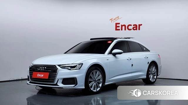 Audi A6 (C8) 2021 Белый из Кореи