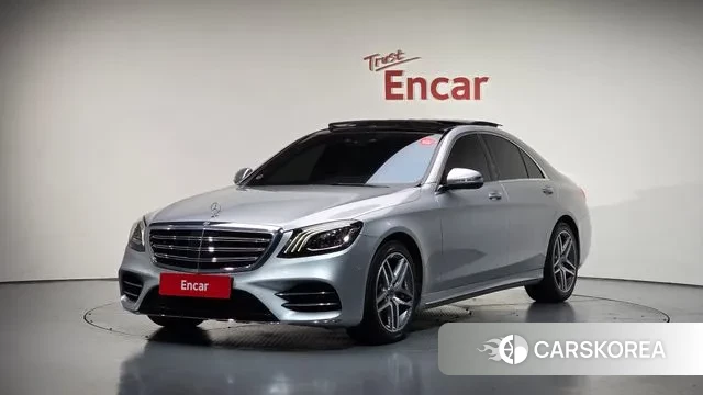 Mercedes-Benz S-Class W222 2020 Серебряный из Кореи