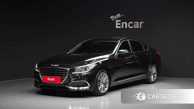 Genesis G80 2018 Черный из Кореи